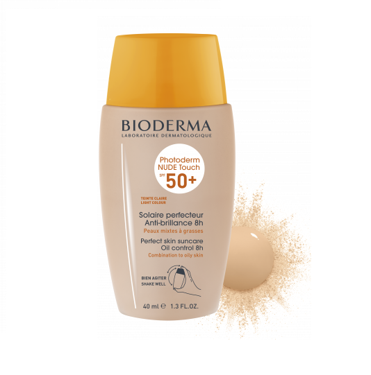 Bioderma Photoderm Nude Touch Claire Spf Solare Pelle Grassa Ml