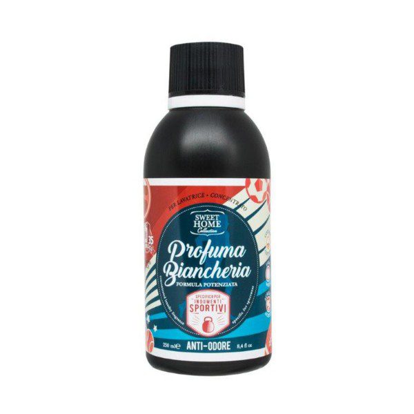 SWEET HOME PROFUMA BIANCHERIA CONCENTRATO PER LAVATRICE INDUMEMTI SPORTIVI  ANTI-ODORE 35 LAVAGGI 250 ML - Minorprezzo